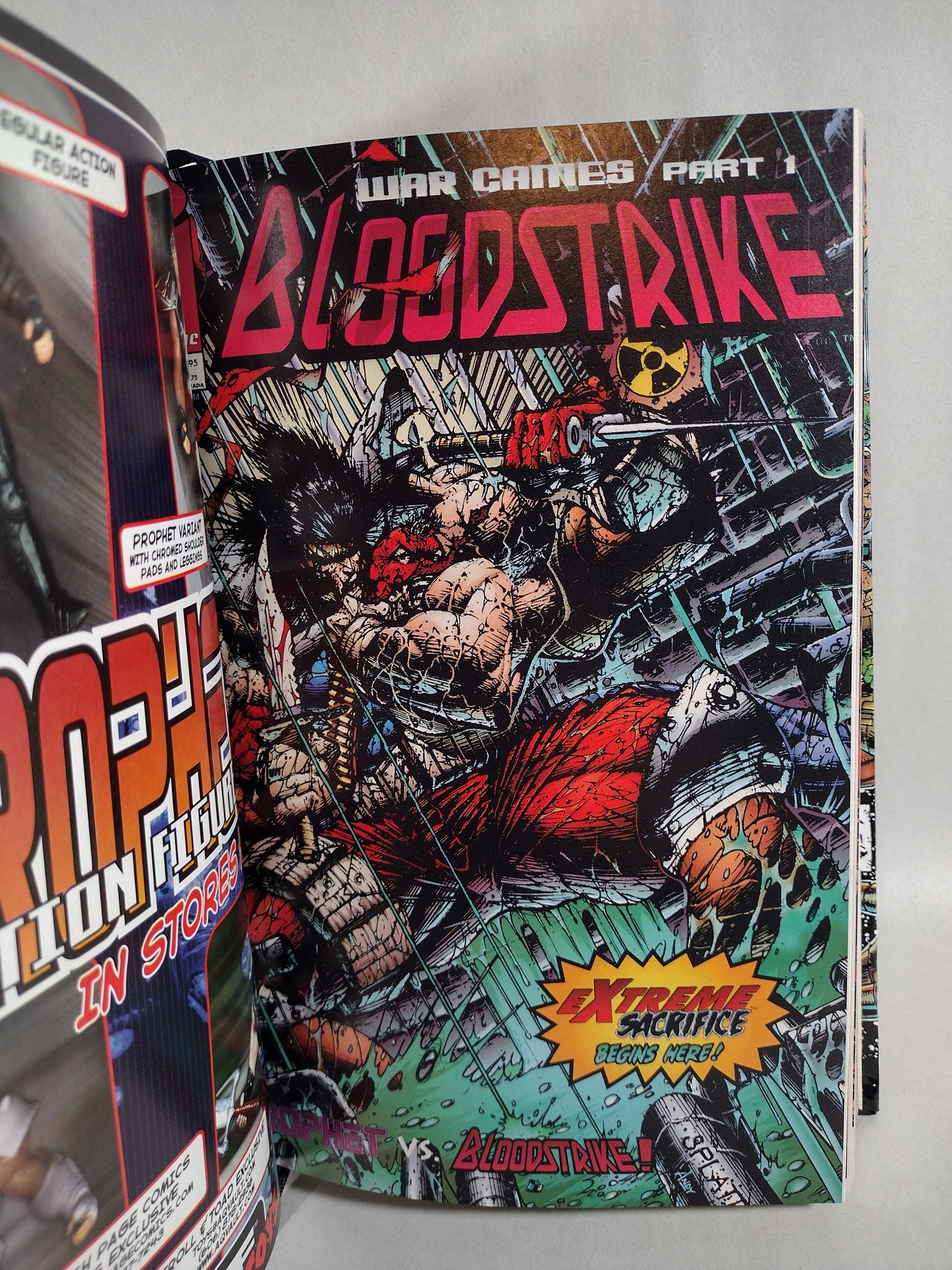 Chapel and the Extreme Sacrifice (1994) Complete ARG Custom Bound Comic Collection HC