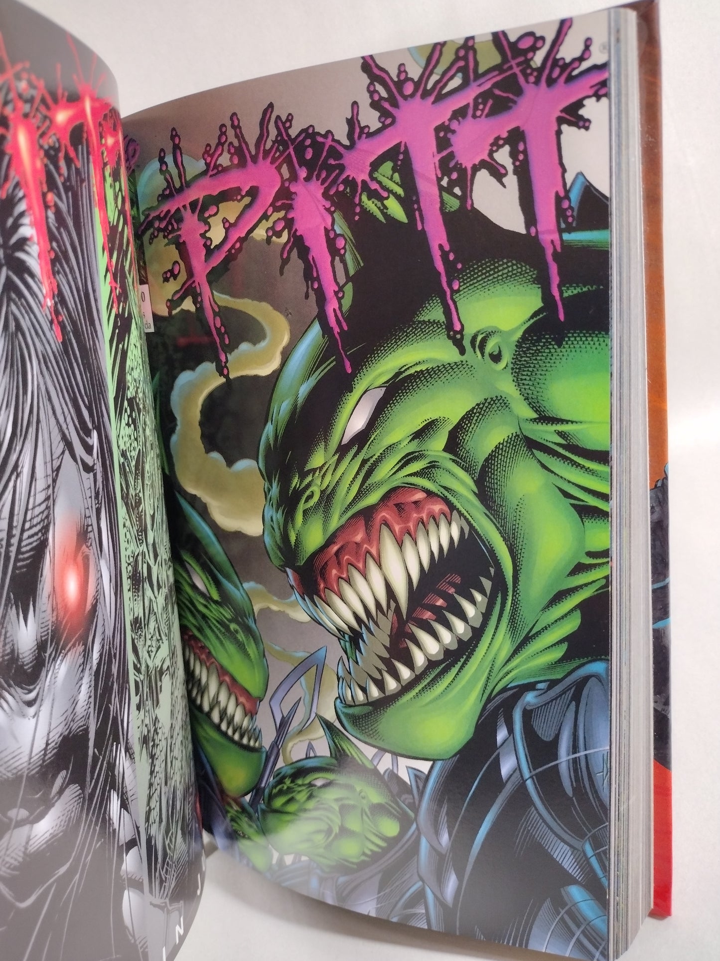 Dale Keown's Pitt (1993) Complete Full Bleed Image Comic collection Custom Bound ARG HC