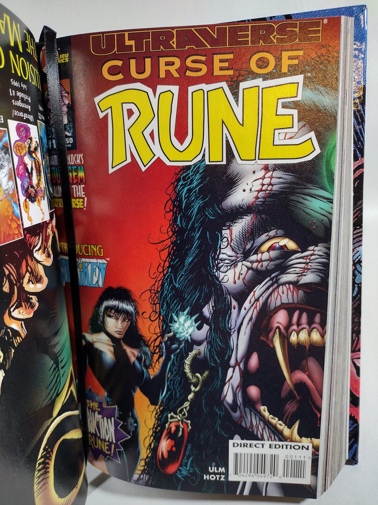 Barry Windsor-Smith's Rune (1994) Complete Malibu Comic Custom Bound Omnibus HC