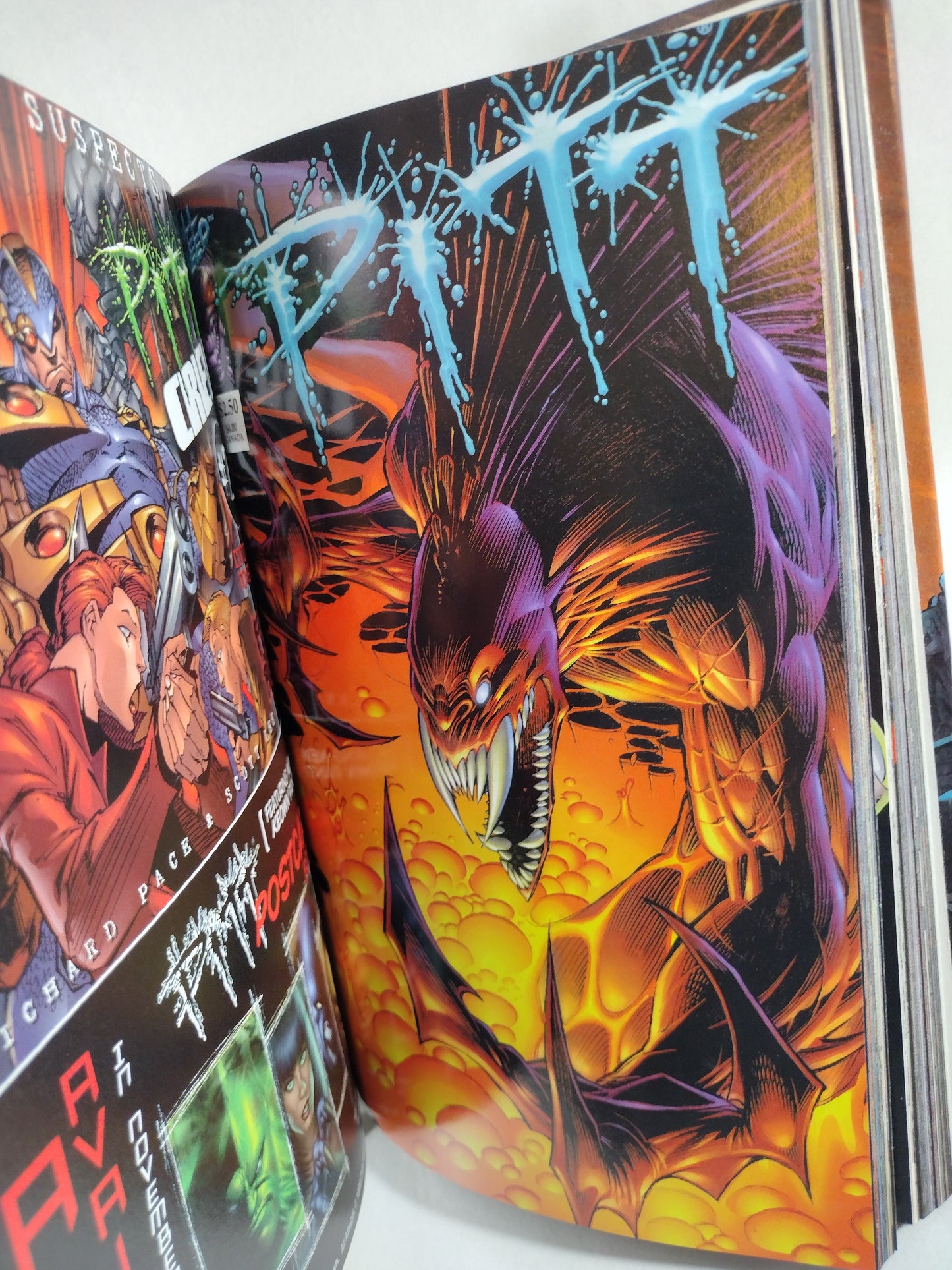 Dale Keown's Pitt (1993) Complete Full Bleed Image Comic collection Custom Bound ARG HC