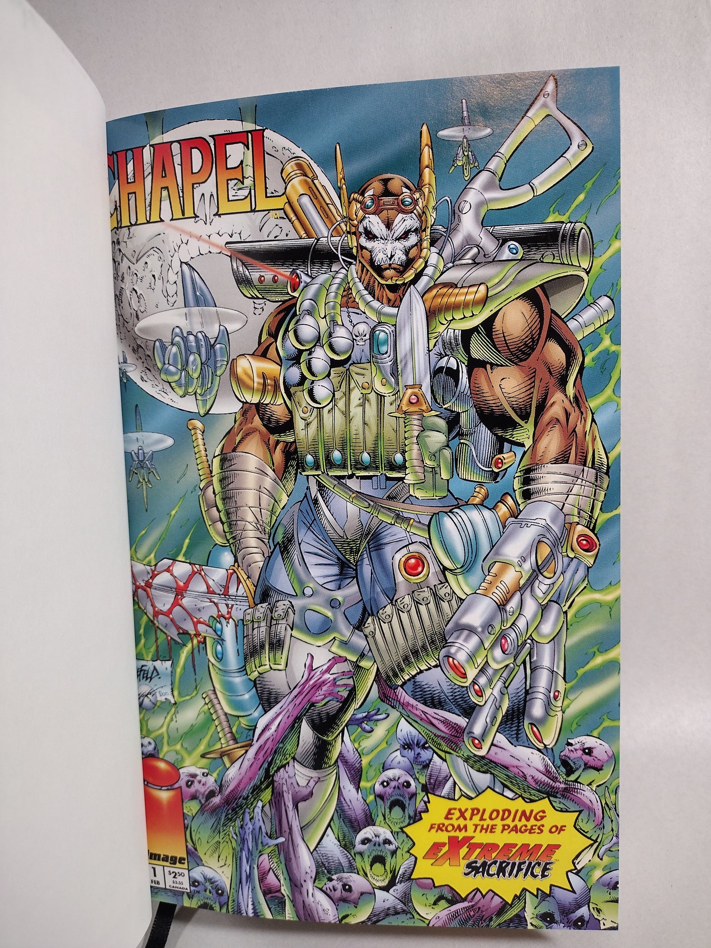 Chapel and the Extreme Sacrifice (1994) Complete ARG Custom Bound Comic Collection HC