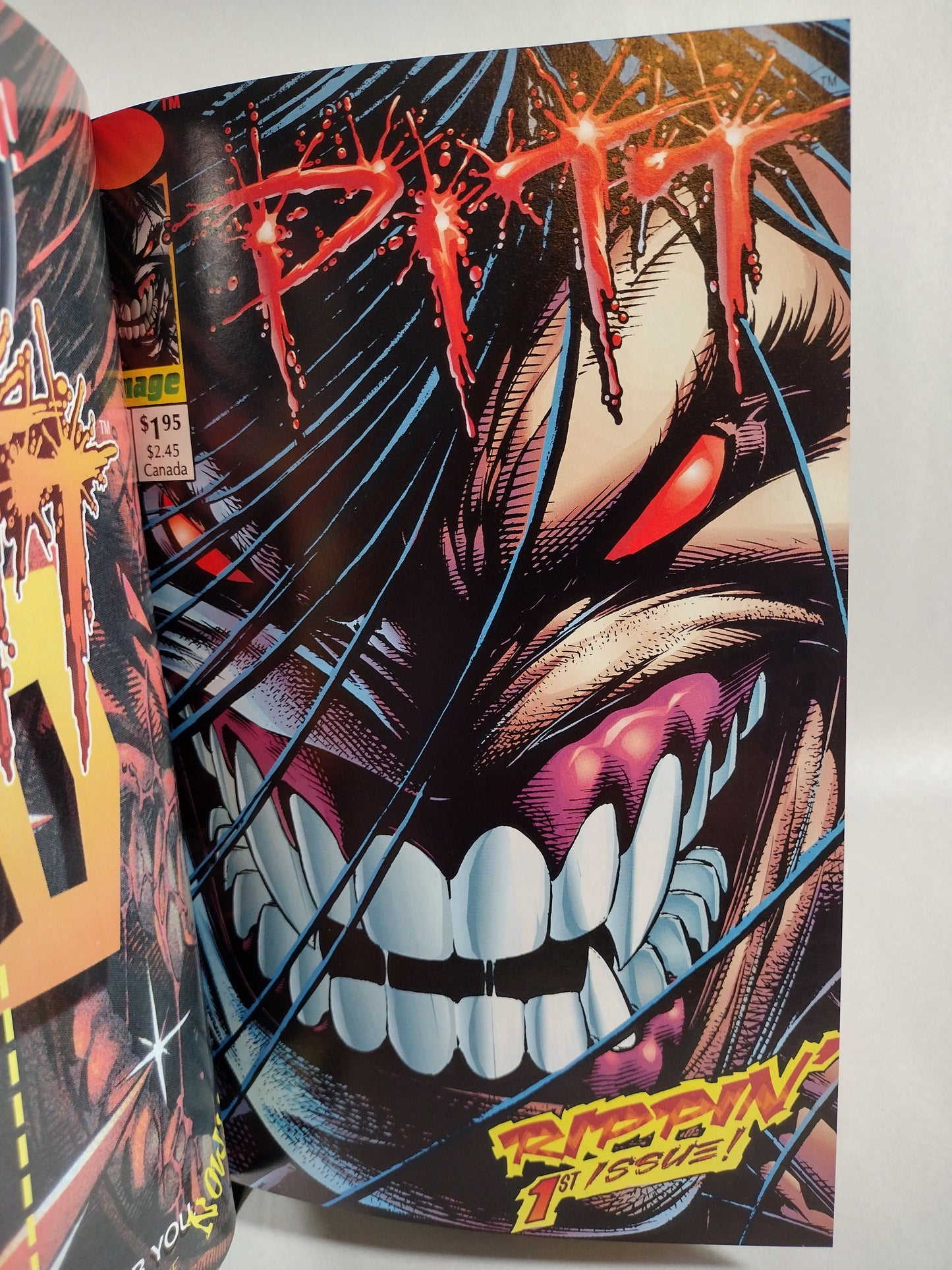 Dale Keown's Pitt (1993) Complete Full Bleed Image Comic collection Custom Bound ARG HC