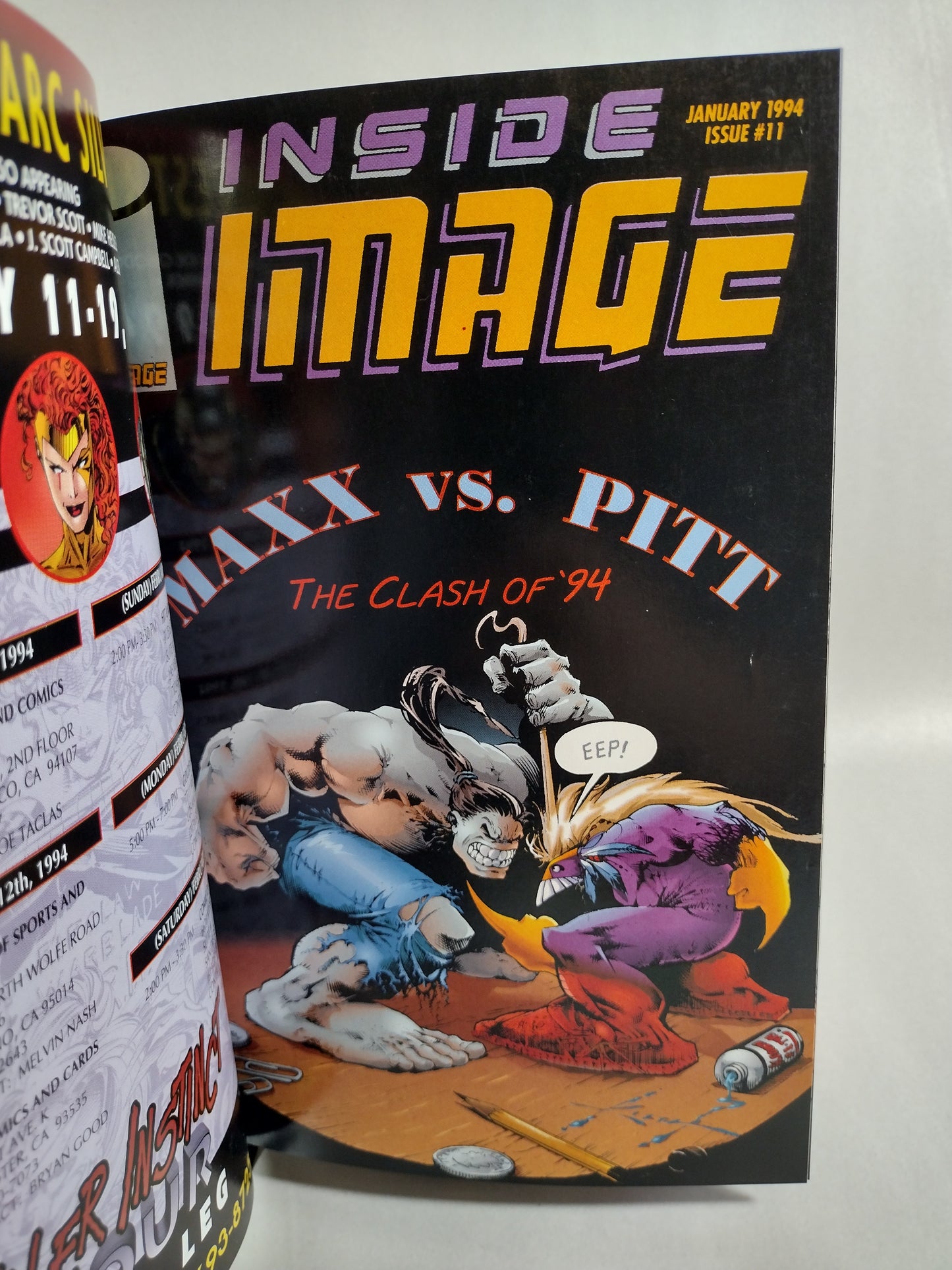 Dale Keown's Pitt (1993) Complete Full Bleed Image Comic collection Custom Bound ARG HC