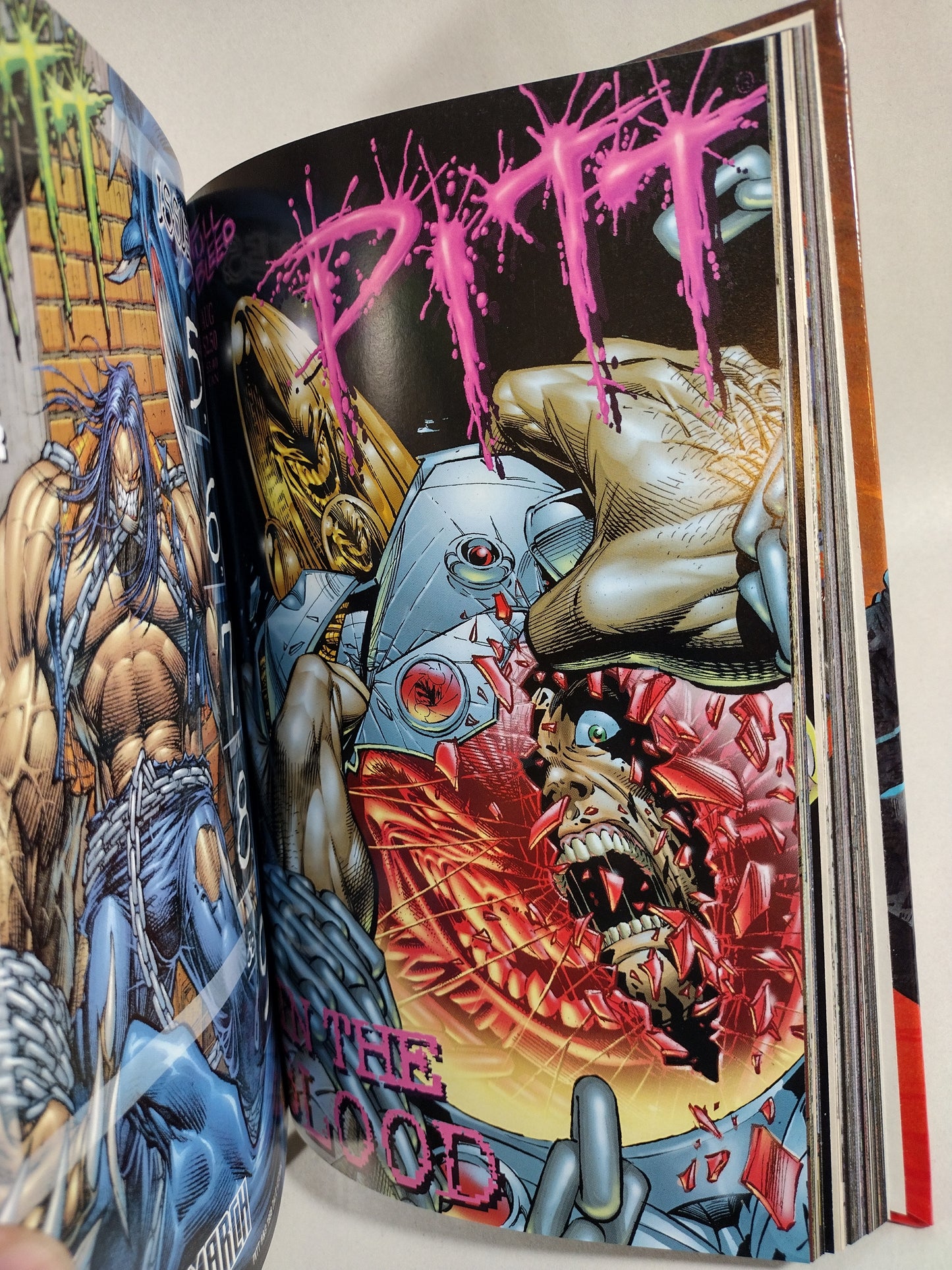 Dale Keown's Pitt (1993) Complete Full Bleed Image Comic collection Custom Bound ARG HC