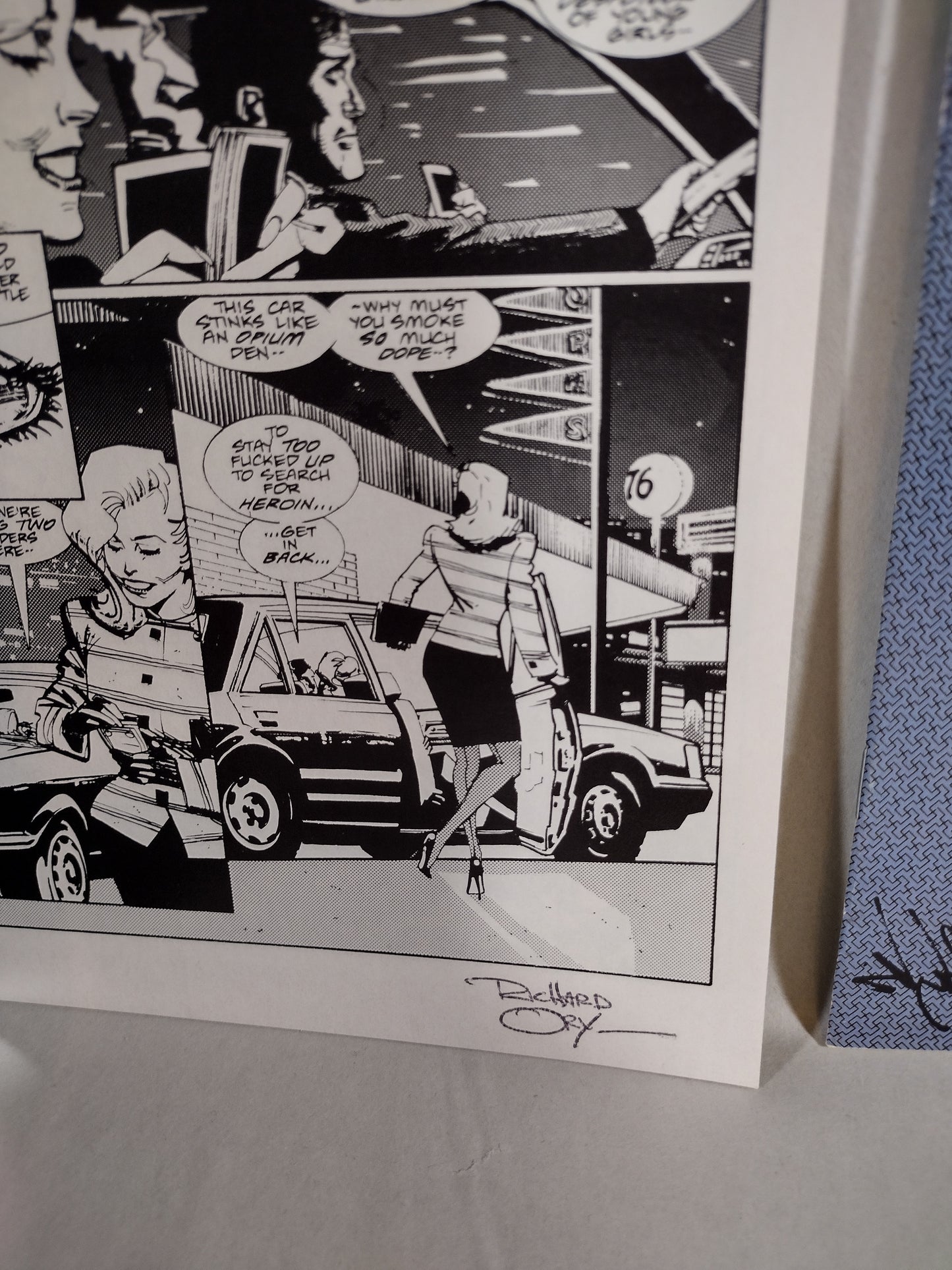 Black Kiss (1988) Vortex Comic Set #1 3-12 Signed Howard Chaykin Richard Ory