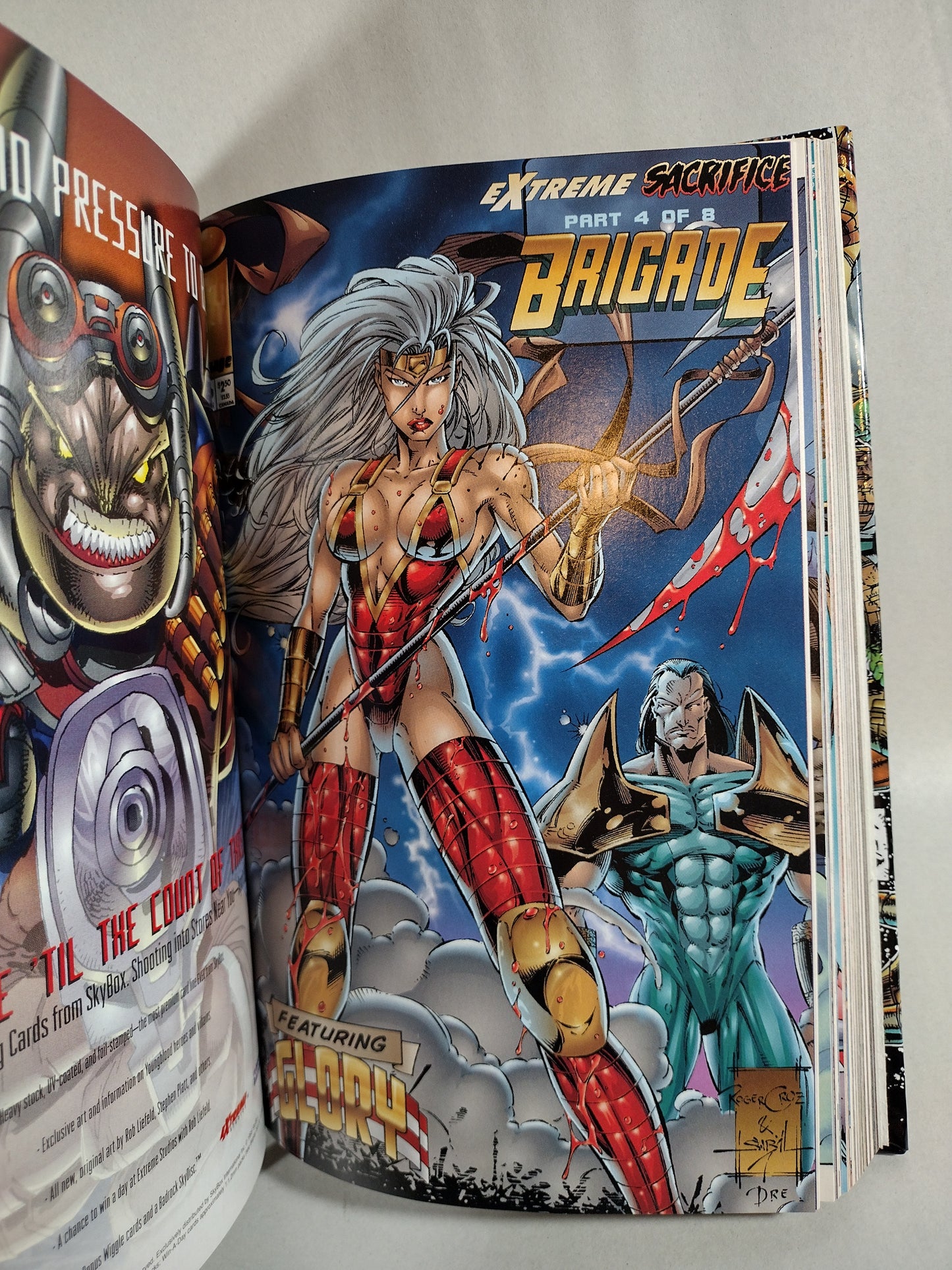 Chapel and the Extreme Sacrifice (1994) Complete ARG Custom Bound Comic Collection HC