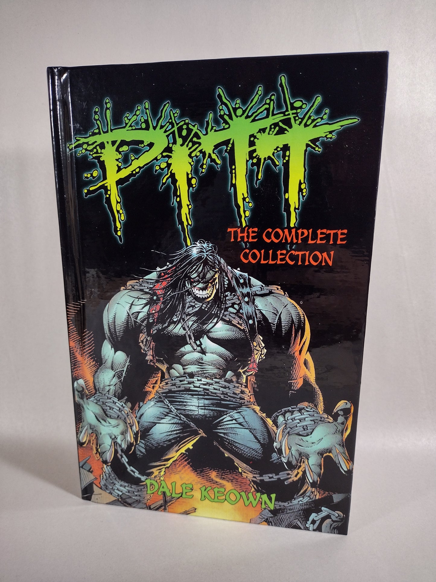 Dale Keown's Pitt (1993) Complete Full Bleed Image Comic collection Custom Bound ARG HC