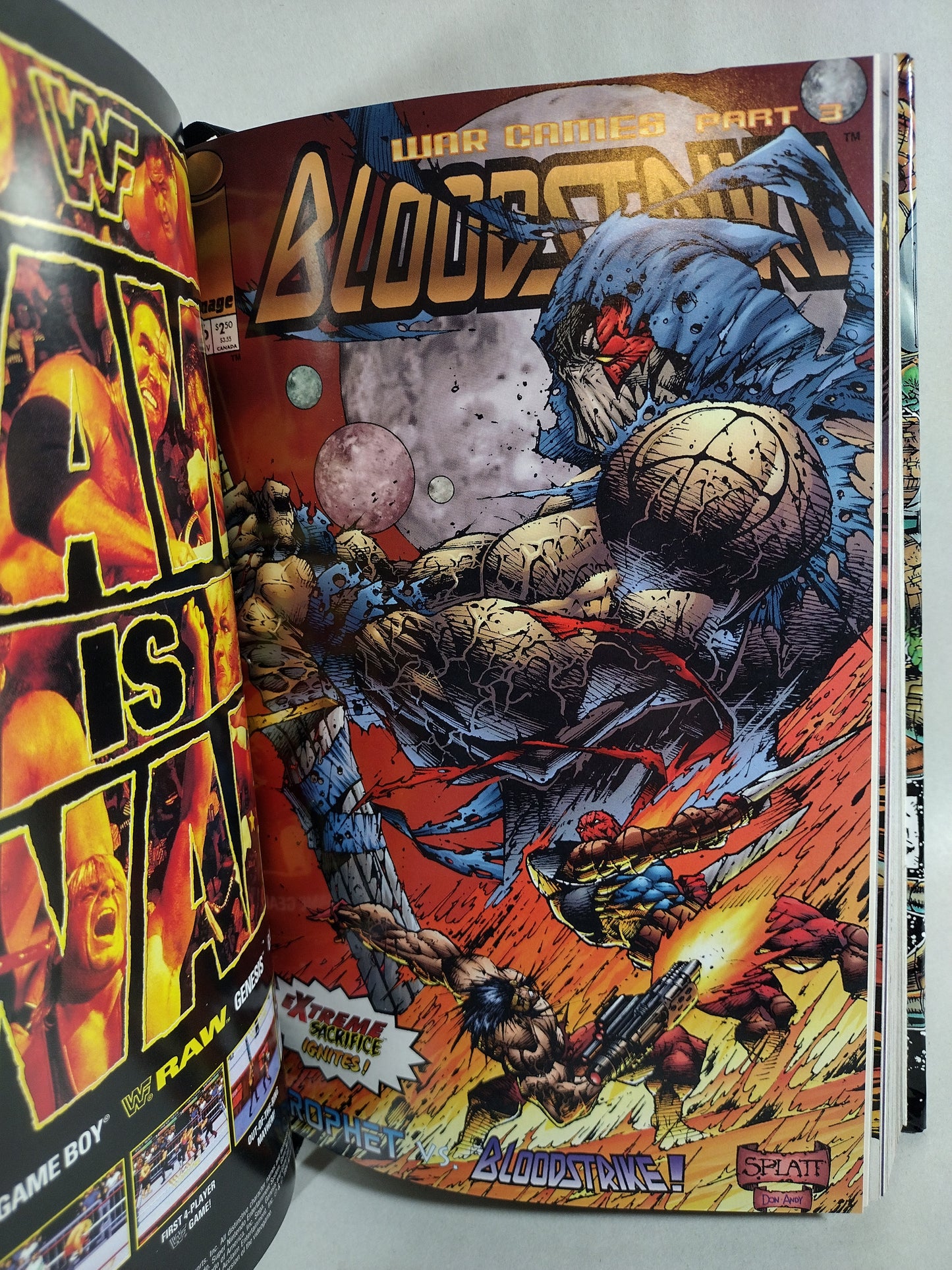 Chapel and the Extreme Sacrifice (1994) Complete ARG Custom Bound Comic Collection HC