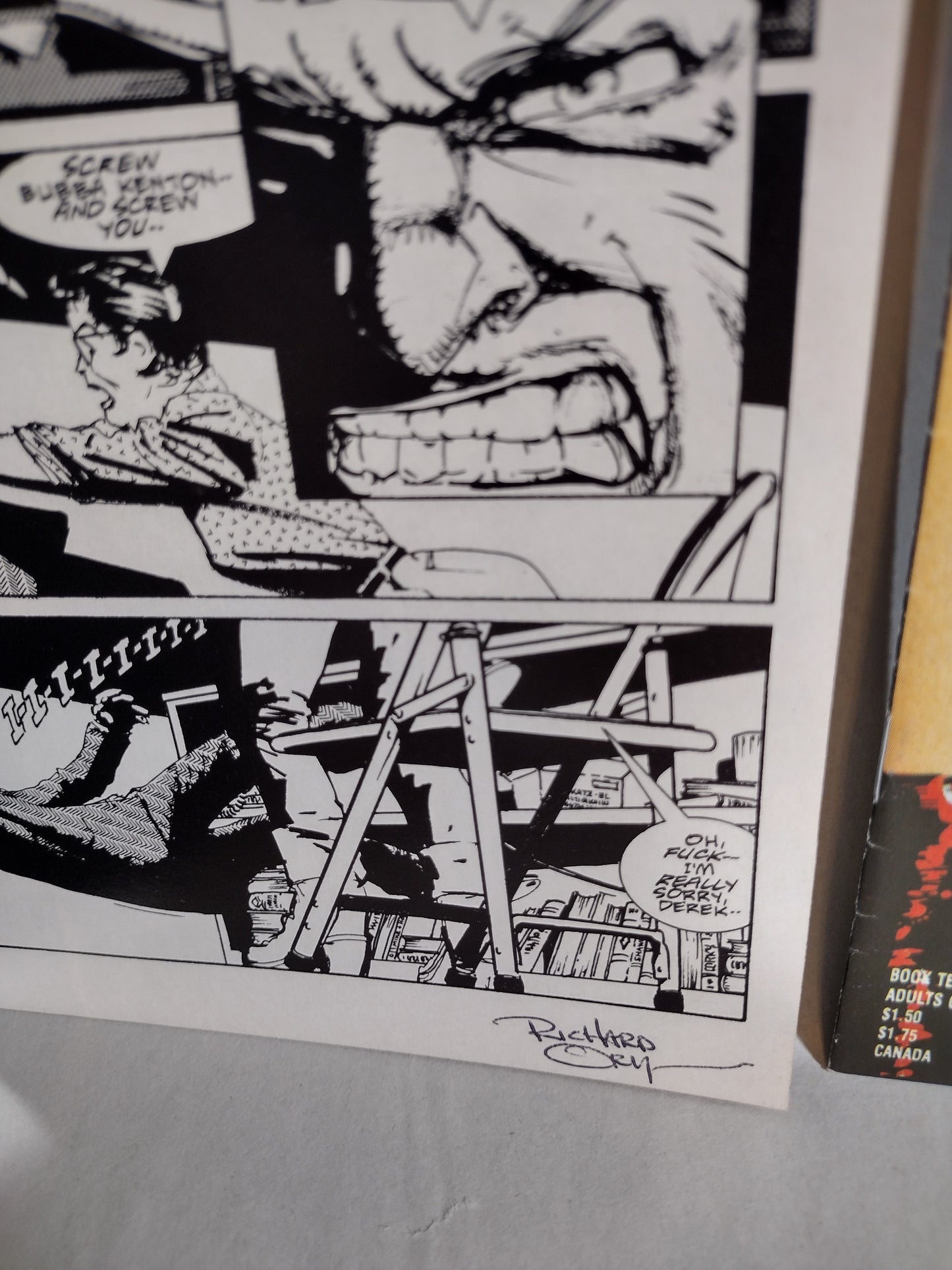 Black Kiss (1988) Vortex Comic Set #1 3-12 Signed Howard Chaykin Richard Ory