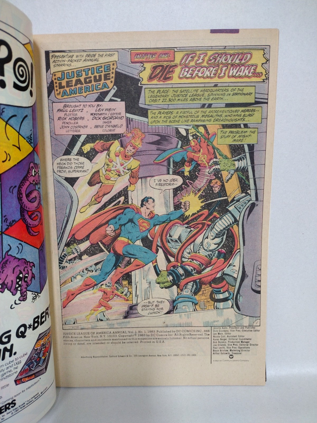 Justice League America Annual (1983) DC Comic Set #1 2 VF-NM