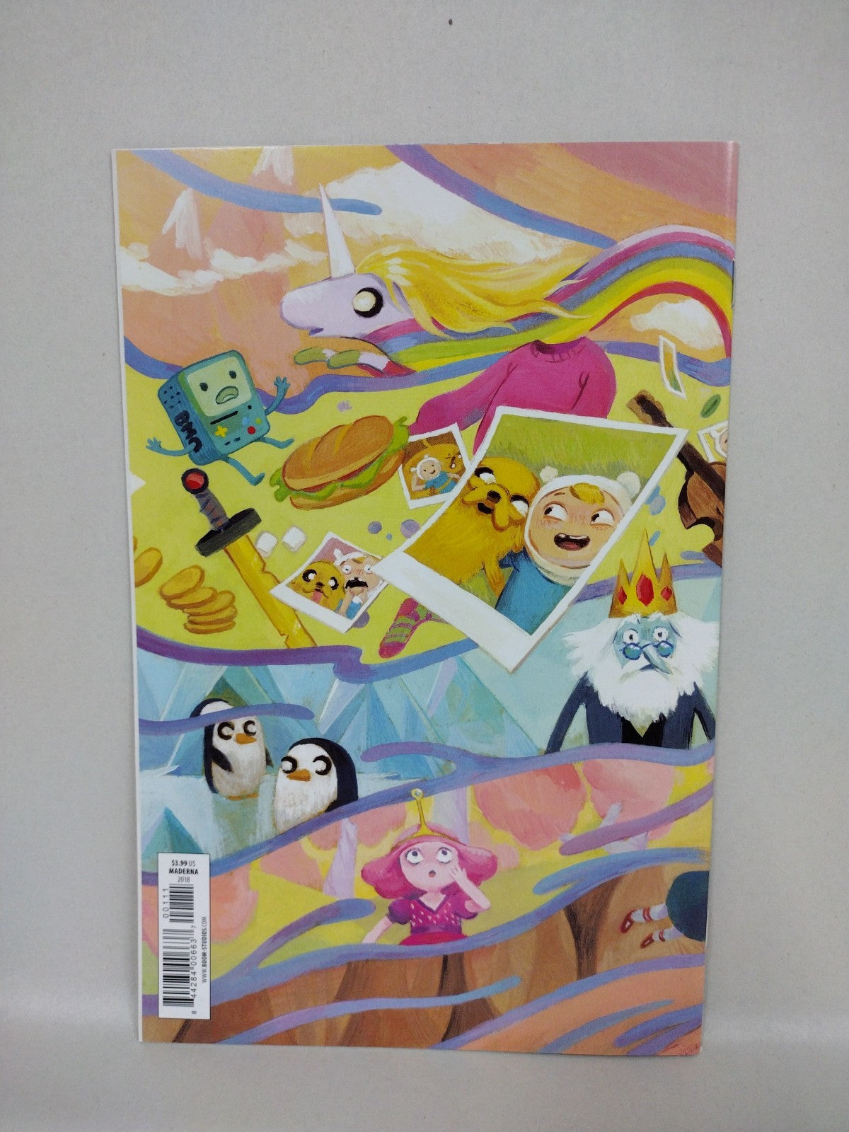 Adventure Time Beginning Of The End #1 (2018) Boom Comic Subscription Cover