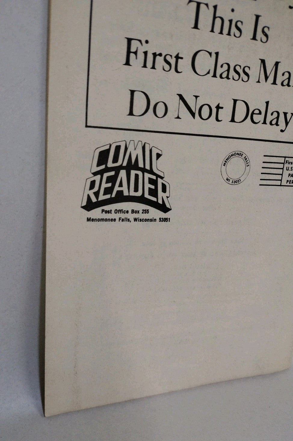COMIC READER #132 (1976) Fanzine Ghost Rider by Frank Robbins P Craig Russell VG