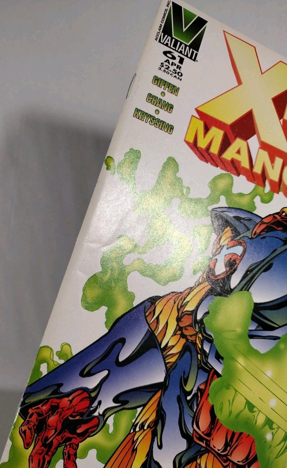 X-O Manowar (1996) Valiant Comic Lot Set #60 61 Bernard Chang Keith Giffen