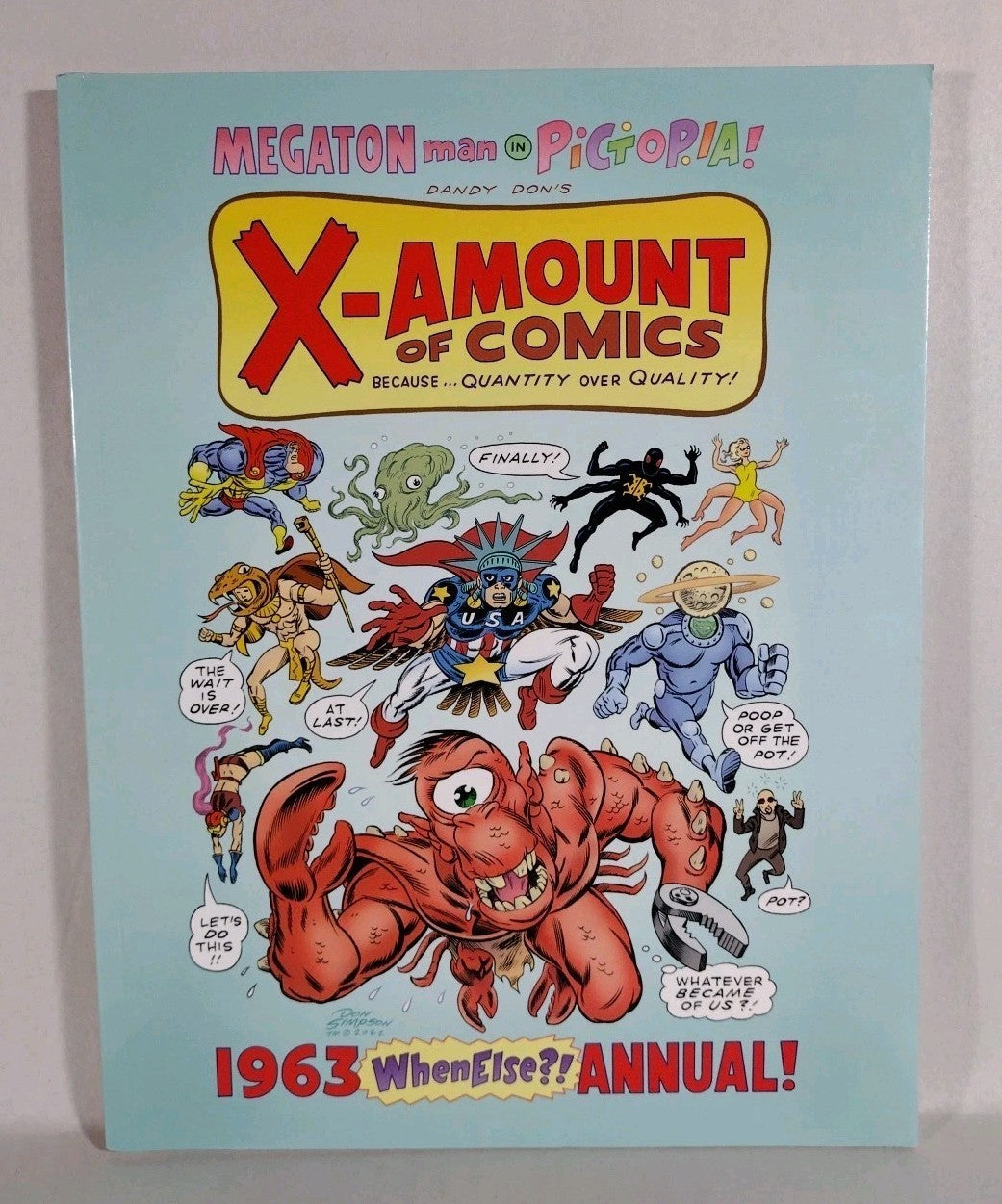 X-Amount of Comics: 1963 Whenelse?! Annual (2023) Fantaghics TPB Don Simpson