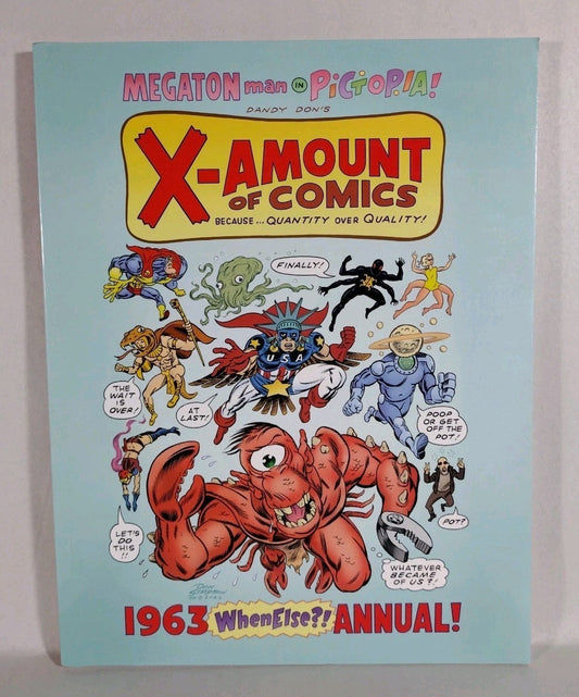 X-Amount of Comics: 1963 Whenelse?! Annual (2023) Fantaghics TPB Don Simpson