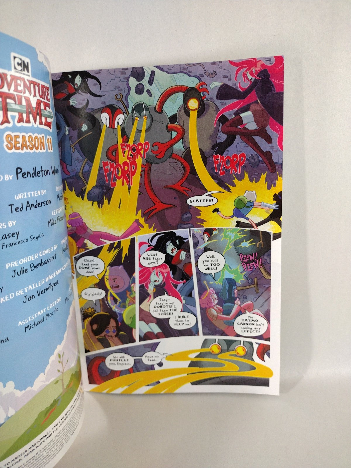 Adventure Time Season 11 #4 (2018) Boom Studios Comic Preorder Variant Cover NM