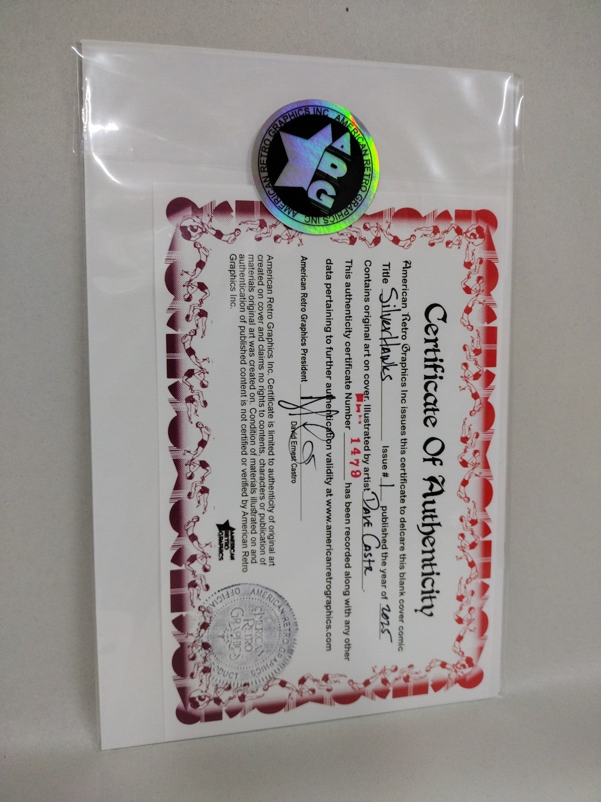 Silverhawks 1 (2025) Dynamite Sketch Cover Variant W Original DCastr Monstar Art