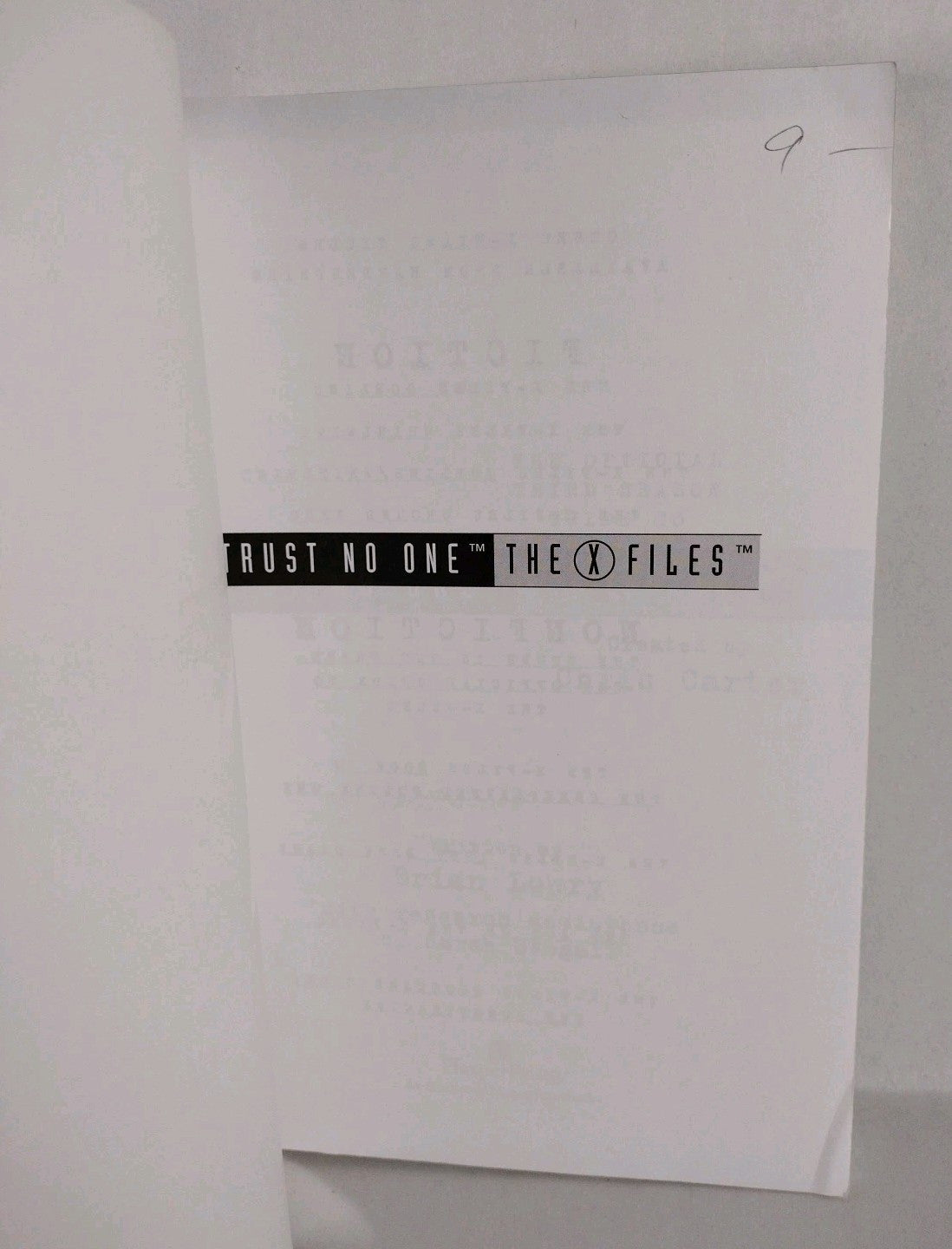 X-Files Official Guide To (1995) Vol 1 2 3 Brian Lowry Andy Meisler Harper Prism