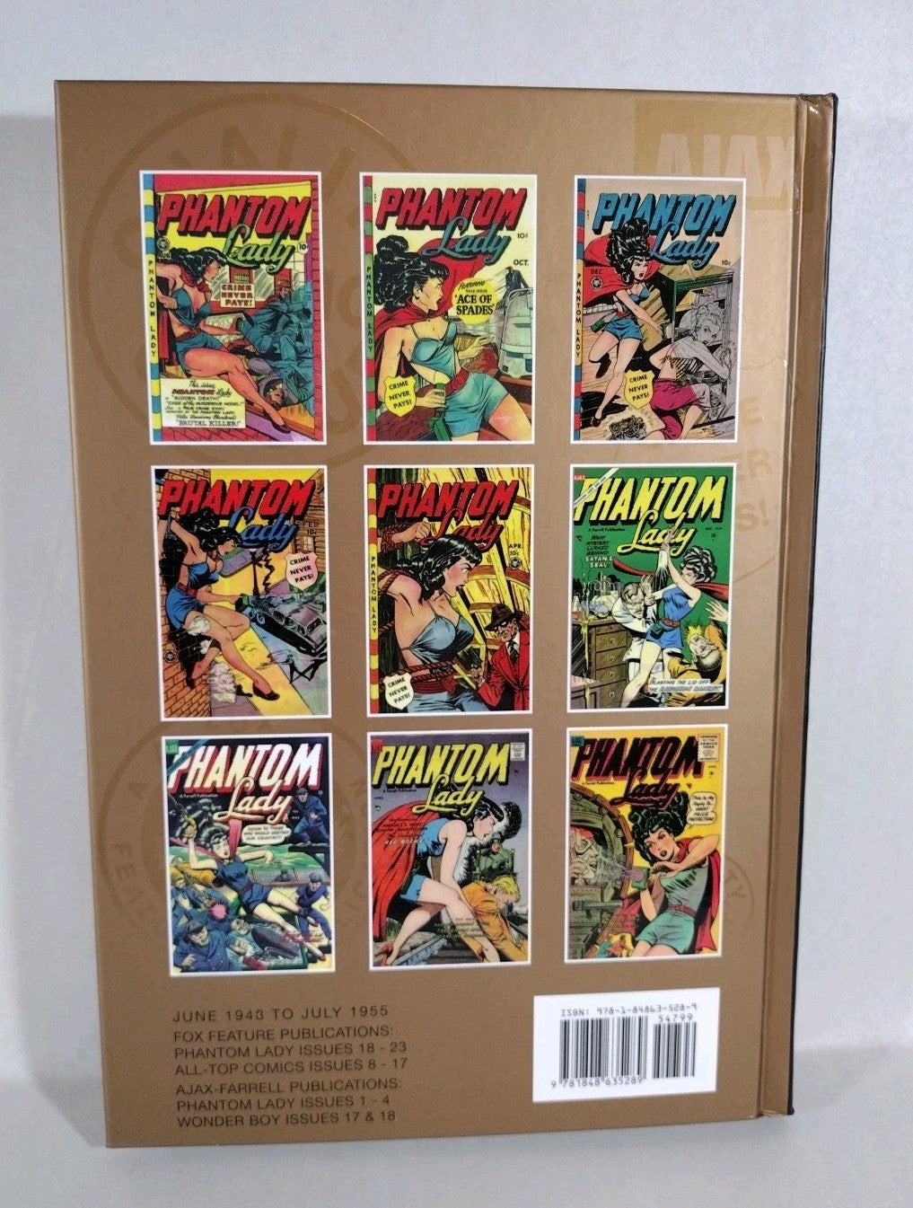 Phantom Lady Vol 2 PS Artbook Slipcase HC Edition Golden Age Comic Collected