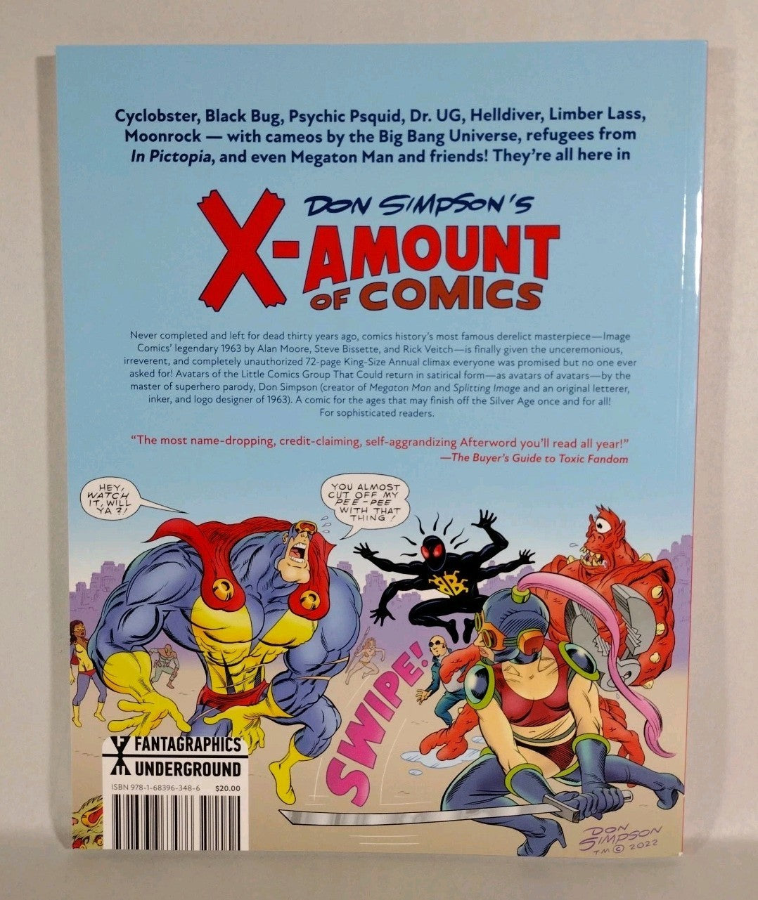 X-Amount of Comics: 1963 Whenelse?! Annual (2023) Fantaghics TPB Don Simpson