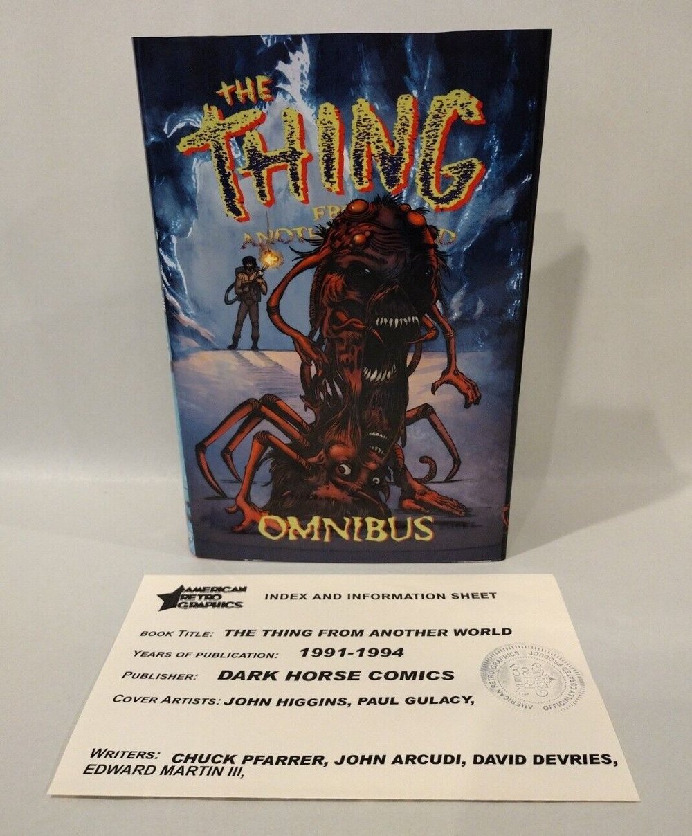 Thing From Another World (1991) Custom Bound Dark Horse Comic Omnibus HC W DJ