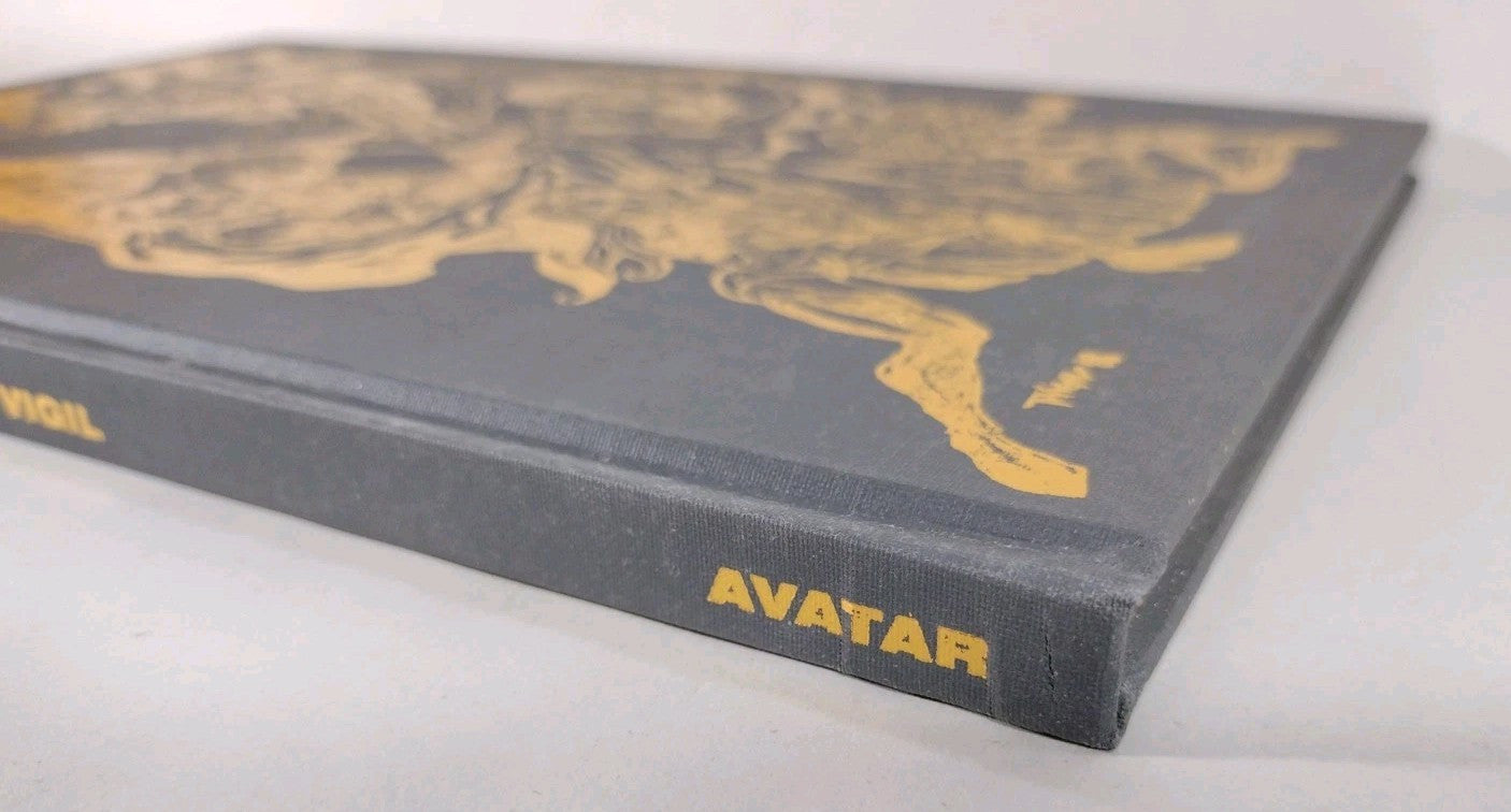 Faust 777 Wrath (2008) Gold Foil Hardcover Rare Tim Vigil Avatar HC 