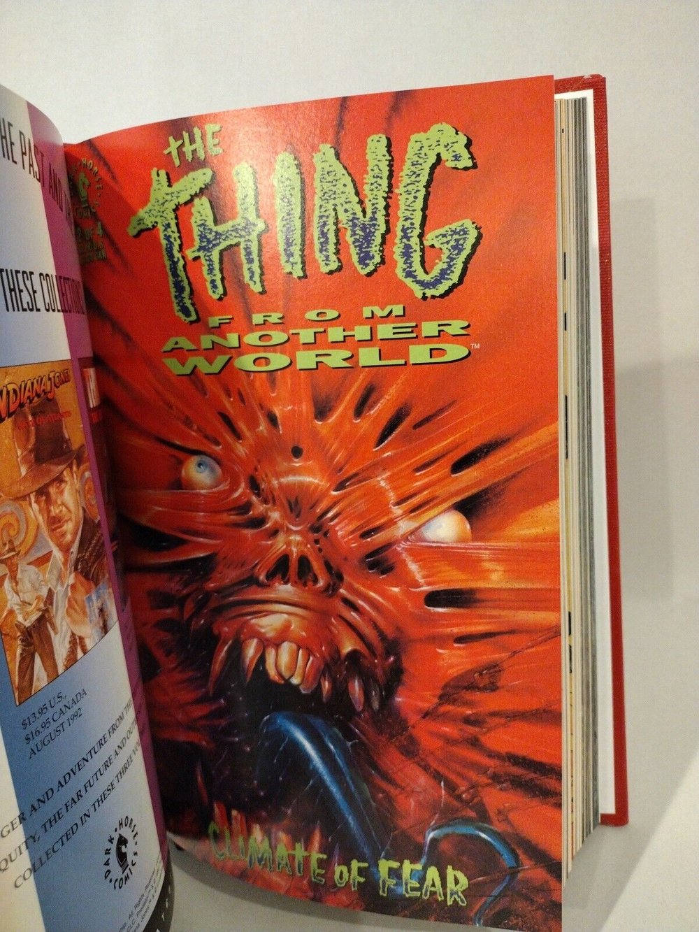 Thing From Another World (1991) Custom Bound Dark Horse Comic Omnibus HC W DJ