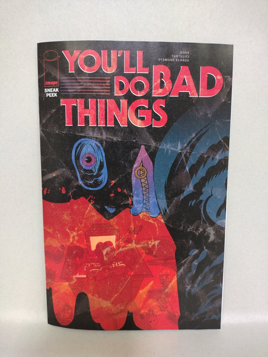 We're Taking Everyone Down With Us/You'll Do Bad Things Ashcan #1 Image Comic NM