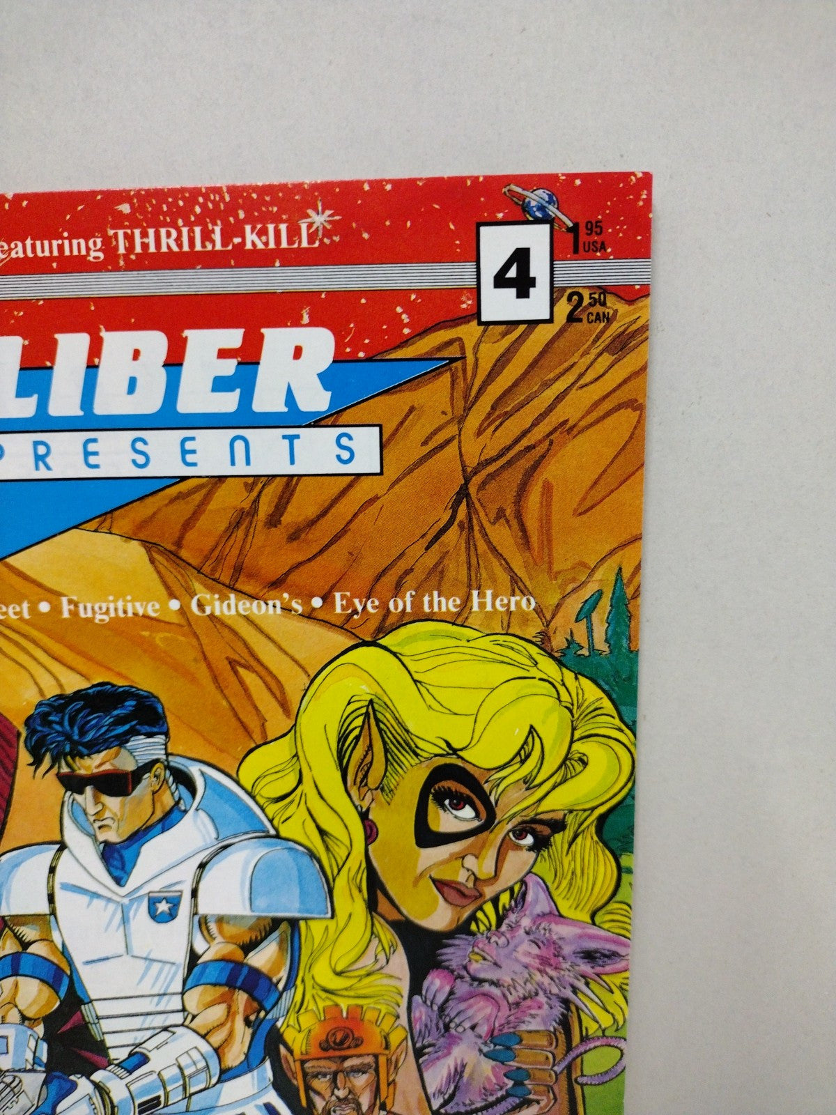 Caliber Presents (1989) Comic lot set #3 4 Tim Vigil Cuda IO Baker Street Punks
