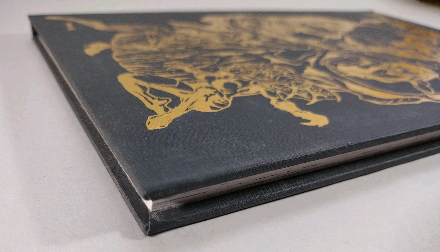 Faust 777 Wrath (2008) Gold Foil Hardcover Rare Tim Vigil Avatar HC 