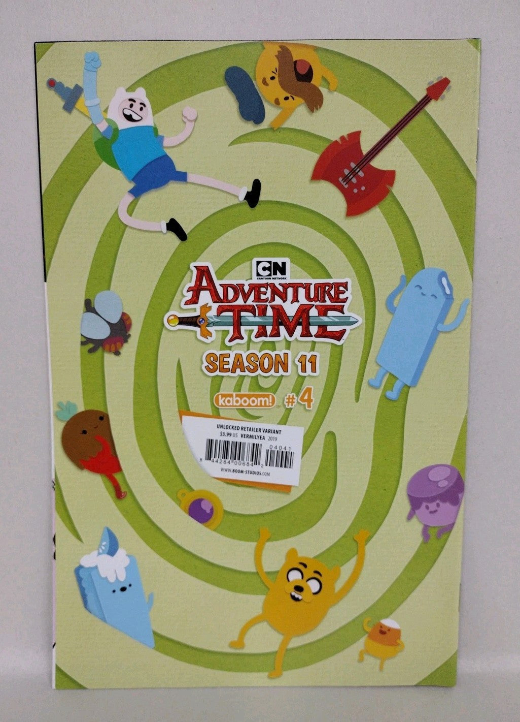 Adventure Time Season 11 #5 (2019) Boom Comic Retailer Variant Cover VF-NM