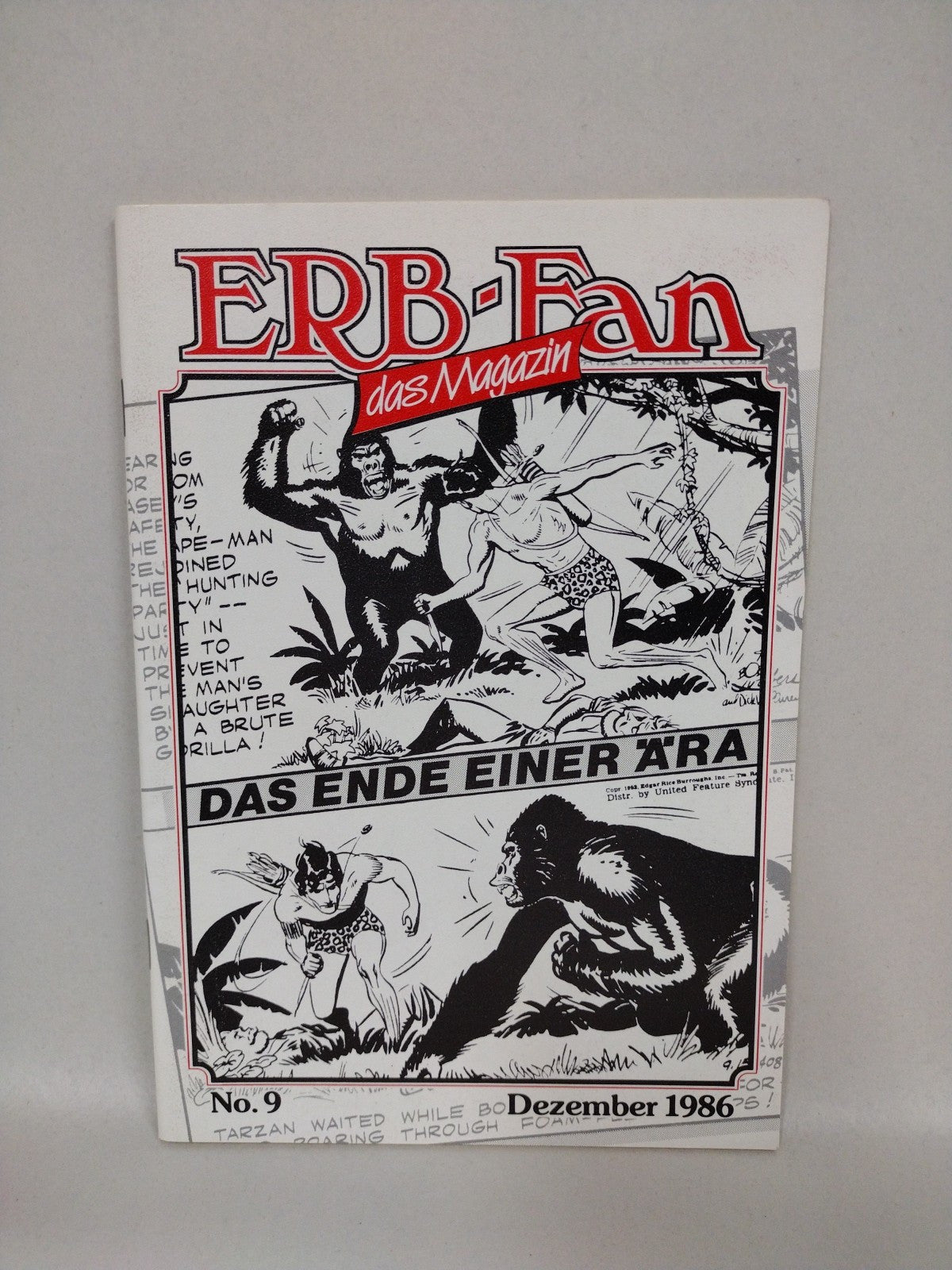 ERB Fan Das Magzin (1986) German Text  Fanzine Lot Of 10 #5-13 +Bazaar #2 Tarzan