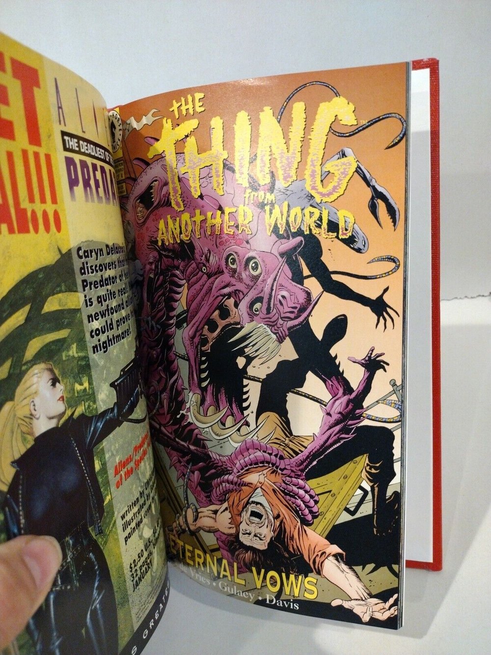 Thing From Another World (1991) Custom Bound Dark Horse Comic Omnibus HC W DJ