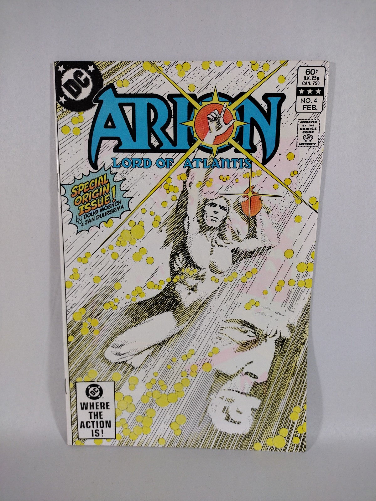 Arion Lord Of Atlantis (1982) DC Comic Lot Set #1-7 Kupperberg Duursema VF-NM