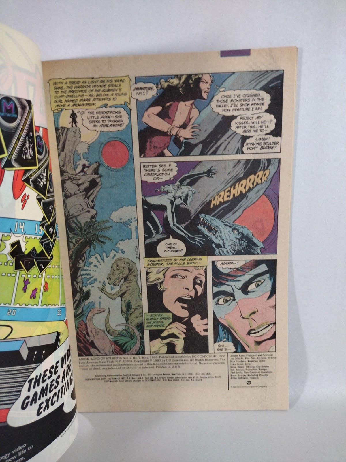 Arion Lord Of Atlantis (1982) DC Comic Lot Set #1-7 Kupperberg Duursema VF-NM