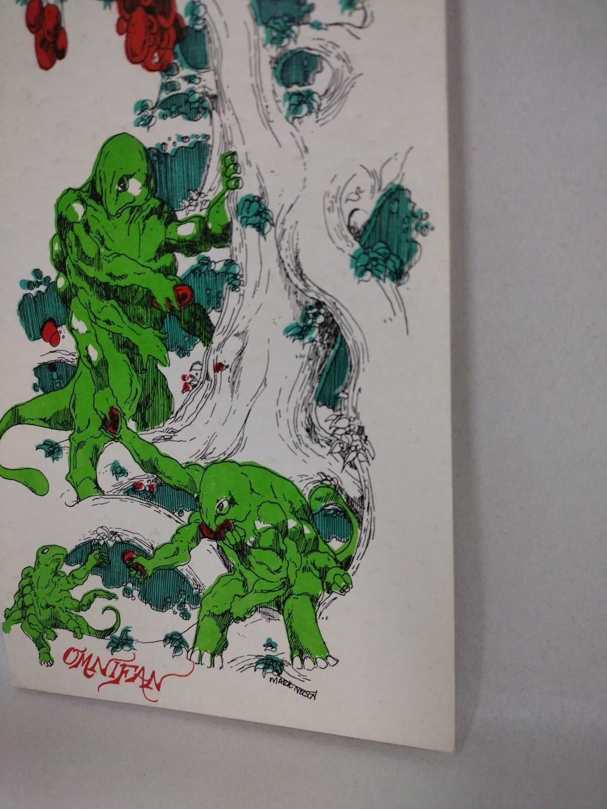 Omnifan #6 (1974) Fantasy Fanzine David A Kraft Mark Nelson Cover Bill Black