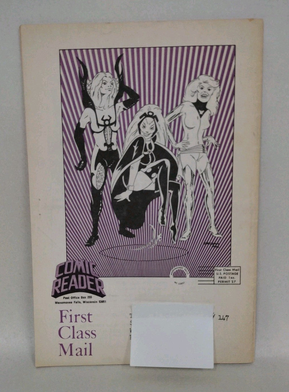 COMIC READER (1976) Fanzine Lot #135 & 141 Tarzan John Carter