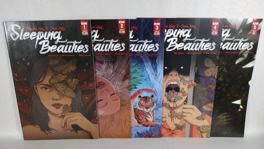 Sleeping Beauties (2020) IDW Comic Lot Cover A Set #1 2 3 4 5 Stephen King