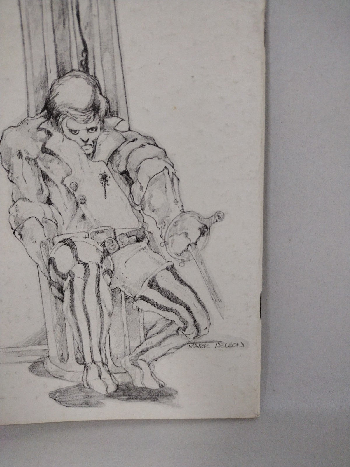 Omnifan #6 (1974) Fantasy Fanzine David A Kraft Mark Nelson Cover Bill Black