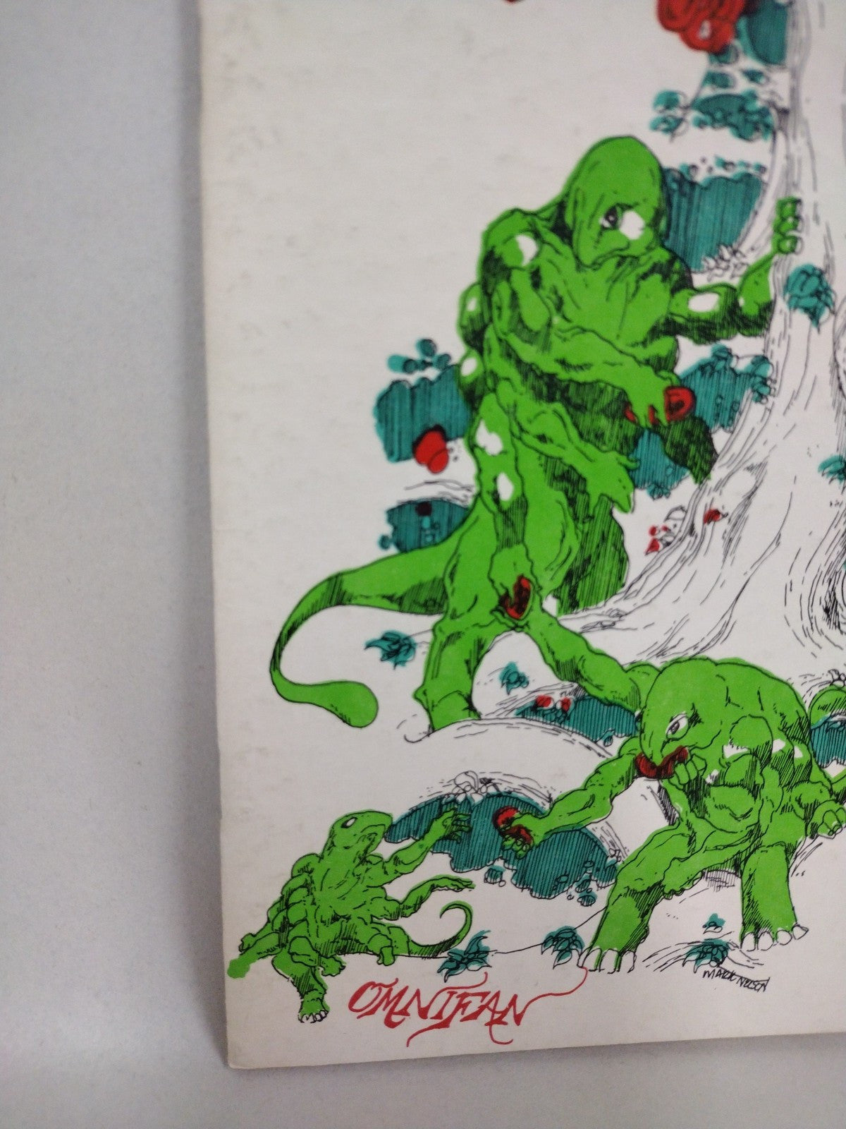 Omnifan #6 (1974) Fantasy Fanzine David A Kraft Mark Nelson Cover Bill Black