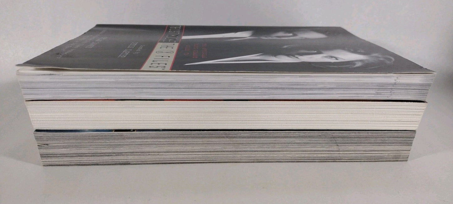 X-Files Official Guide To (1995) Vol 1 2 3 Brian Lowry Andy Meisler Harper Prism