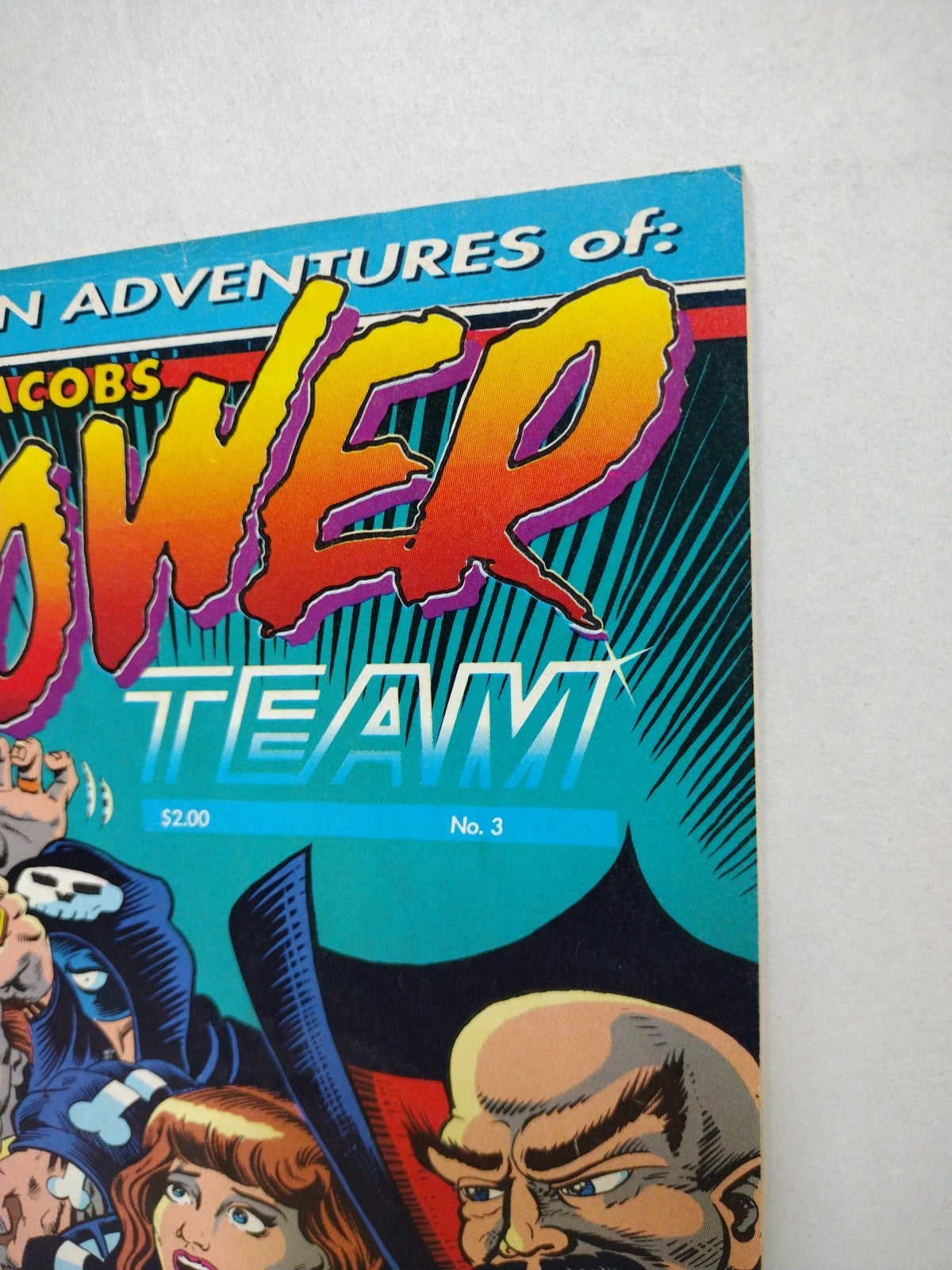 John Jacobs and the Power Team #3 (1991) Evangelical Comic Reader Copy
