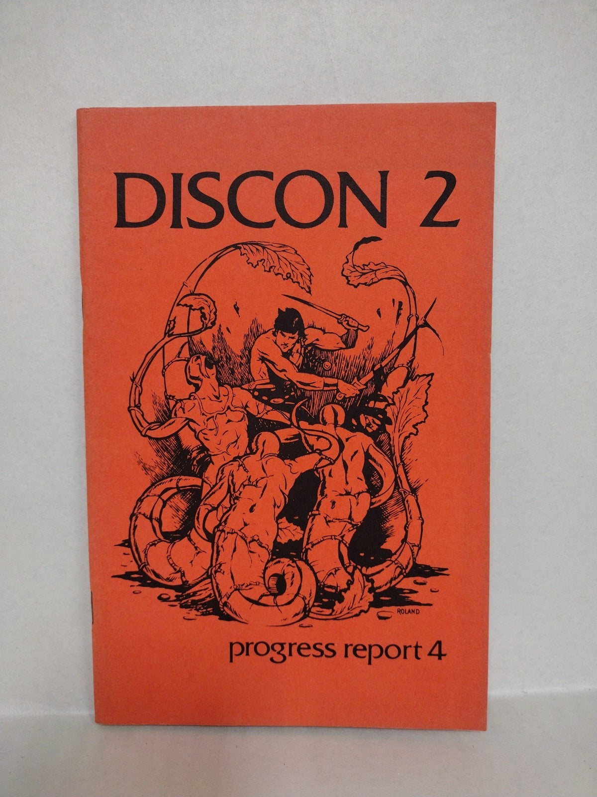 DISCON 2 Progress Report #4 (1974) Mirage Press Sci-Fi 44 Page BW Fanzine 