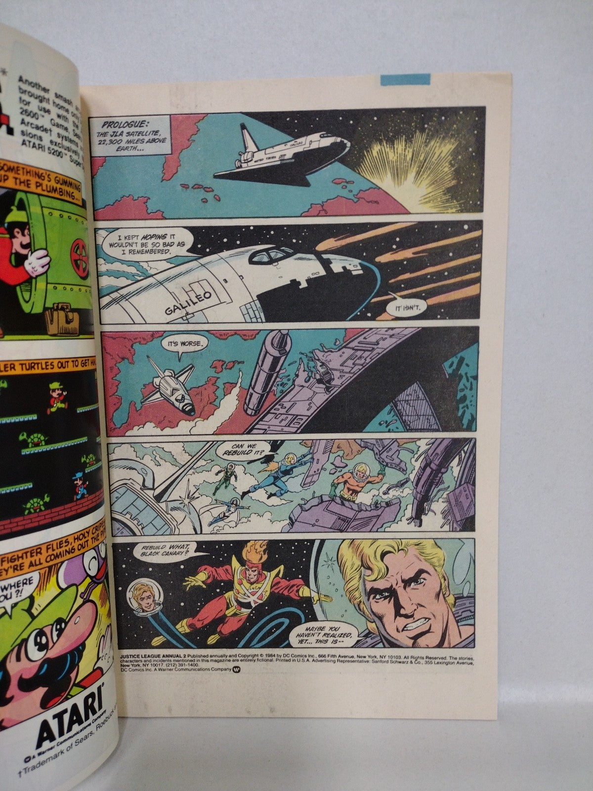 Justice League America Annual (1983) DC Comic Set #1 2 VF-NM