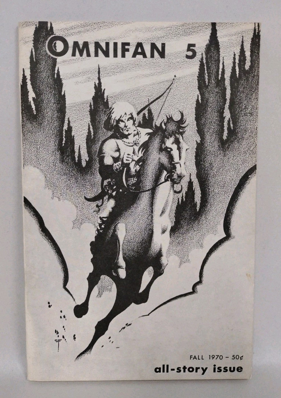 Omnifan #5 (1970) Fantasy Fanzine David A Kraft Talnoth Of Agnozzgor Mark Nelson