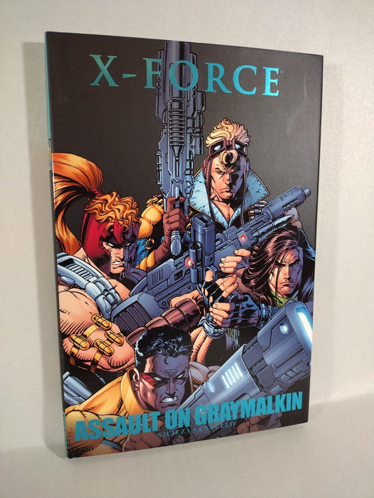 X-Force Assault On Graymalkin Marvel Premiere HC X-Men Cable Deadpool Capullo