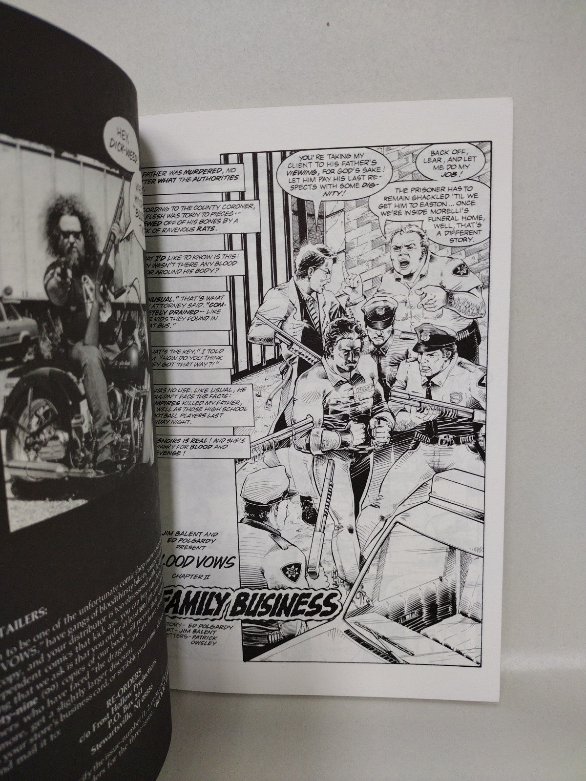 From the Darkness Book II Blood Vows (1992) 1 2 3 Complete Series CFD Jim Balent