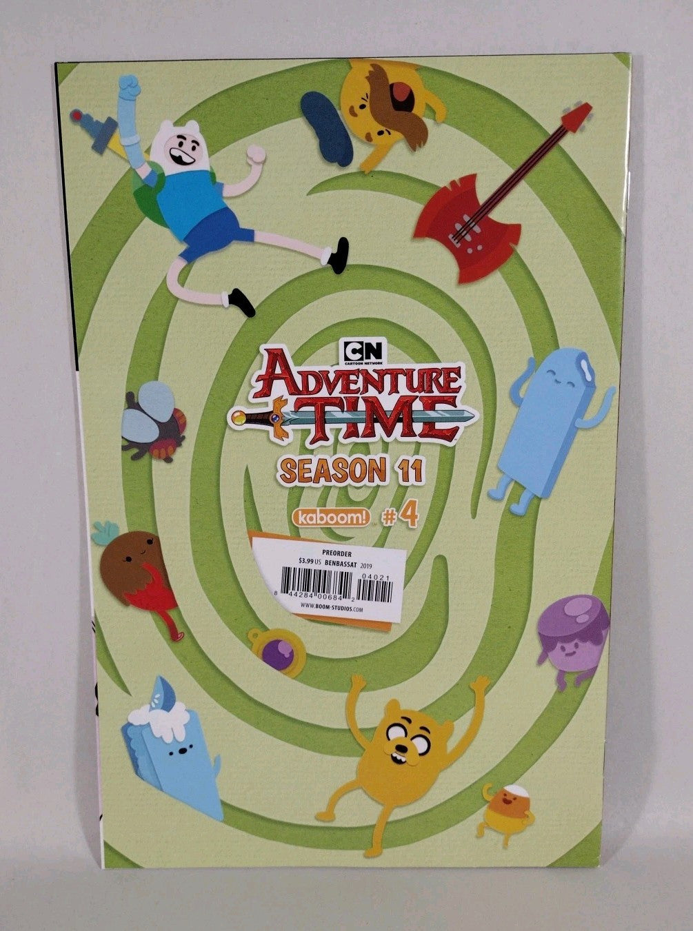 Adventure Time Season 11 #4 (2018) Boom Studios Comic Preorder Variant Cover NM