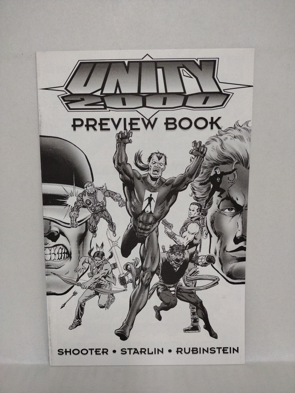 Unity 2000 (1999) Acclaim Valiant Comic Lot Set #1 A 2 3 Preview Book Low Print