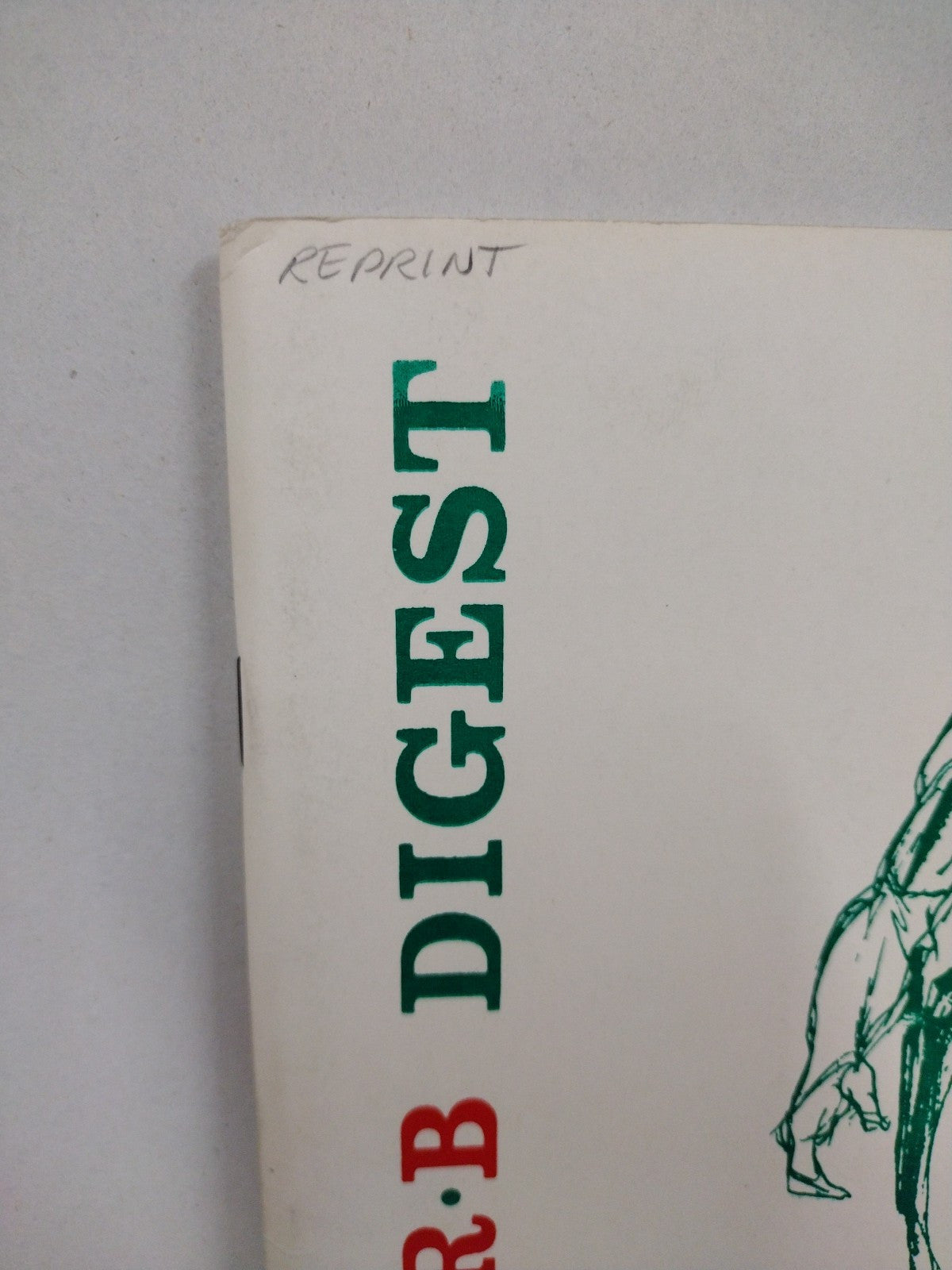 ERB Digest Edgar Rice Burroughs Fanzine Magazine #1 March 1967 Reprint